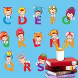 汉语拼音字母表小学教室布置墙贴儿童房幼儿园学习宝宝早教墙贴