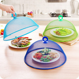 圆形铁艺菜罩饭菜罩 餐桌盖菜罩子防尘罩 厨房防蝇防虫菜罩食物罩
