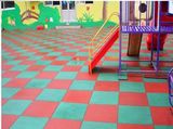 厂家批发幼儿园室外操场塑胶地板广场户外地垫加厚2.5CM橡胶地毯
