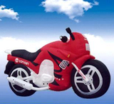 一方气模厂家定做充气汽车摩托车电动车模型轿车展示气模火车气模