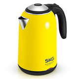 SKG 8045电热水壶不锈钢防干烧保温电水壶防烫烧水壶1.7L热水壶