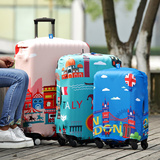 旅行行李箱保护套加厚耐磨弹力拉杆箱皮箱套防尘罩20 24 26 28寸