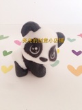 健达奇趣蛋女孩版 新玩具 新版国宝系列熊猫公仔摆件