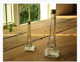 花瓶宝塔玻璃瓶漂流瓶许愿瓶大中小号巴黎之约埃菲尔铁塔瓶木塞瓶