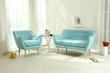 纯色双人沙发组合北欧宜家小户型客厅可拆洗小沙发新款单人沙发