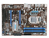 1156主板微星P55-GD55 DDR3内存独显超频至尊版支持1156全系列