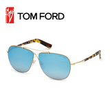 Tom Ford汤姆福特太阳镜时尚大框反光镜墨镜FT0393