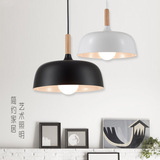 LED现代简约客厅吊灯创意时尚个性单头黑白餐厅灯 咖啡厅吊灯