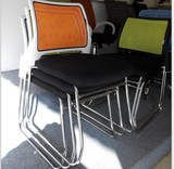 特价办公会议室职员工作培训电脑椅固定脚麻将休闲家用网布靠背凳