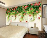 3D客厅卧室电视背景墙纸现代简约温馨书房墙纸大型壁画玫瑰花壁纸