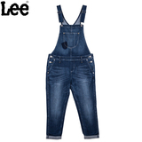 2016年春夏新款 Lee正品代购 女士背带裤修身牛仔裤L164986603RY