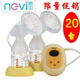 新贝双边电动式吸奶器孕妇防涨奶自动吸力大电动吸乳器8617-2