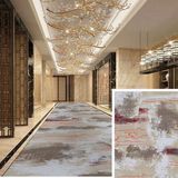 满铺威尔顿加厚宾馆酒店走廊地毯 开利梦彩工程地毯现货 北京铺装