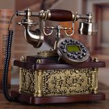 包邮欧式仿古电话机美式复古董办公家用电话田园时尚创意固定座机