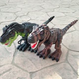 大号电动恐龙模型 会动走路霸王龙发光会叫玩具 男孩恐龙儿童玩具