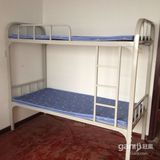 天津市员工上下床双层床铁床 宿舍高低床 工地 上下铺床组合床