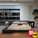 秒杀现代简约实木床橡木床韩式日式卧室双人床1.8米大床榻榻米床