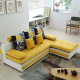 包邮布艺沙发小户型三人可拆洗客厅沙发小户型现代皮配布沙发组合