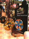香港迪士尼代购 米奇头罗盘可揭开盖子 卡通动漫勋章 徽章 胸针