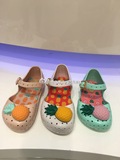 香港代购Melissa特价菠萝图案儿童凉鞋童鞋【预定】