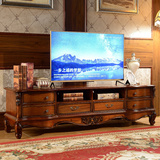 欧式电视柜组合新古典电视柜实木视听柜客厅别墅样板房酒店家具