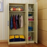 定制成人实木质衣柜现代简易二三四门组合板式衣柜 儿童整体衣橱