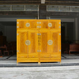 正品 红木家具 越南金丝楠木顶箱柜 实木衣柜储物柜四门顶箱柜