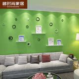 立体圆形墙贴塑料创意客厅卧室墙面装饰品壁贴儿童房温馨壁饰