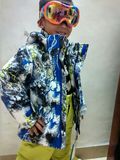 新款儿童滑雪服加厚保暖中大男童防风防水滑雪套装正品