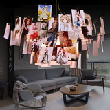 创意艺术灯饰 书房咖啡厅儿童房间个性画家可自挂相片吊灯