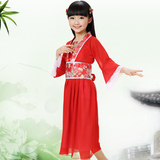 女童古装仙女裙 儿童中国风演出服装 幼儿园六一古筝汉服表演服夏