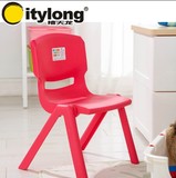 禧天龙新款儿童座椅 学习座椅靠背椅 防滑椅 儿童小椅子PVC凳子