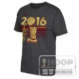 美国代购 阿迪达斯 克利夫兰骑士2016年NBA总冠军颁奖仪式同款T恤