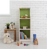 儿童书柜书架宜家简约实木创意装饰收纳柜玩具柜田园原木环保柜子