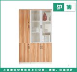 上海特价简约文件柜木质带锁板式资料柜档案柜储物办公财务书柜子