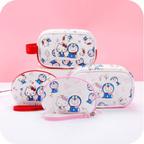 可爱Hello Kitty 哆啦A梦 手拎包 化妆包 收纳包 零钱包 整理小包