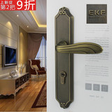 德国EKF欧式室内门锁 卧室房门锁 实木门面板锁中式美式田园风格