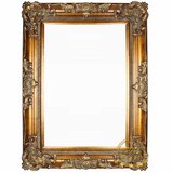 高档实木油画框外框装饰框欧式数字油画框定做复古金色油画装裱框
