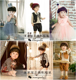 2016儿童摄影格调服装影楼新款1-2岁艺术照童装韩版造型写真衣服