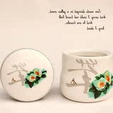 景德镇陶瓷  Pica pica特价小号二两装茶叶罐 现代风格存茶罐