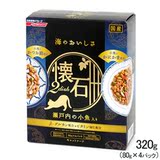日本代购原装进口猫零食日清怀石料理2dish2种口味海鲜全猫粮320g