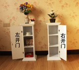 特价欧式韩式现代田园罗马柱实木小书柜/陈列柜 宜家客厅装饰花架