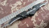 蝙蝠刀工具户外瑞士军刀折刀野外求生军刀防身刀具户外小刀