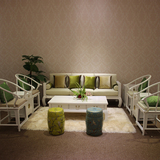 新中式沙发组合禅意样板房茶室沙发酒店现代罗汉床实木家具定制