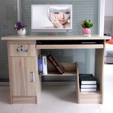 台式电脑桌家用书桌1.1米1米简易简约写字台卧室办公桌板式