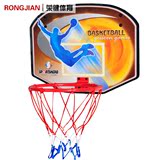 儿童篮球架 运动户外篮球框室内投篮挂式皮球小孩玩具荣健