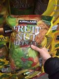 美国代购 正品kirkland 水果干+坚果混合包1.58kg