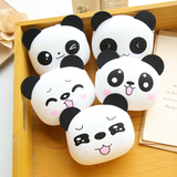 日韩新款卡通动漫拉链硅胶零钱包创意超萌可爱小熊猫耳机硬币包女