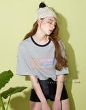 韩国代购 直邮「BEYOND CLOSET」设计师品牌字母动物图案T恤