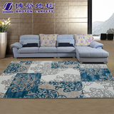 土耳其进口客厅茶几地毯现代简约时尚沙发北欧美式卧室床边垫地毯